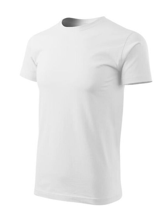 Adler Men's Short Sleeve Promotional T-Shirt White