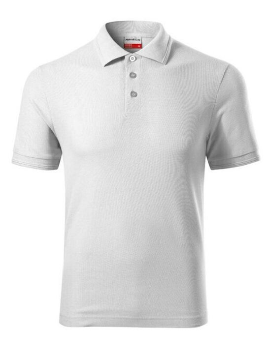 Adler Men's Short Sleeve Promotional T-Shirt White