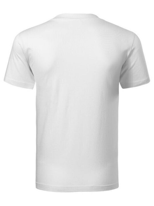 Adler Men's Short Sleeve Promotional T-Shirt White