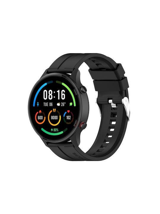 Watch Color Sport Armband Silikon Silver / Black (Vivoactive 4)