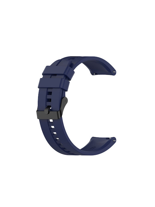 Buckle Strap Silicone Black (Huawei Watch GT 2eHonor GS Pro)