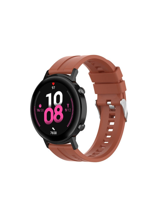 Watch Gt 2 42mm Strap Silicone Gray (Galaxy Watch 3 41mmVivomove HRHuawei Watch GT2 / GT3 (42mm) / GT3 Pro (43mm)Realme Watch 2)