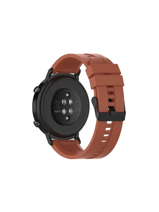 Watch Gt 2 42mm Strap Silicone Orange (Galaxy Watch 3 41mmVivomove HRHuawei Watch GT2 / GT3 (42mm) / GT3 Pro (43mm)Realme Watch 2)