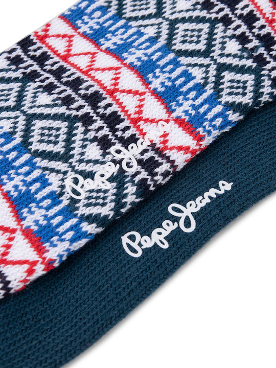 Pepe Jeans Chunky Fair Чорапи Червени 2Пакет Pepe Jeans Chunky Fair Чорапи Червени 2Пакет
