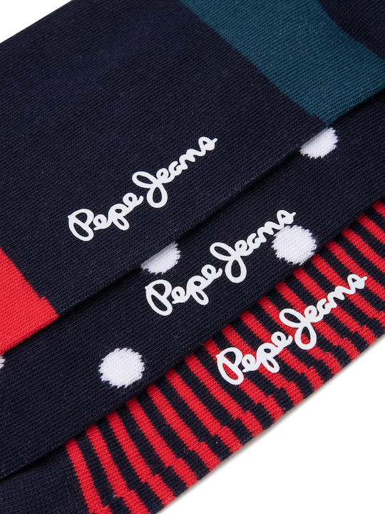 Pepe Jeans Чорапи Червени 3Пакет Pepe Jeans Чорапи Червени 3Пакет