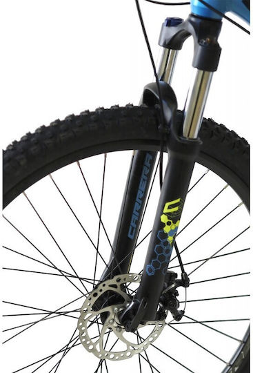 Carrera 2000 27.5" 2023 Blue Mountain Bike with Speeds and Hydraulic Disc Brakes