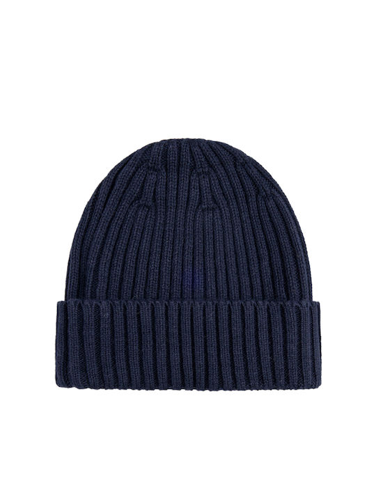 Pepe Jeans Kids Beanie Knitted Navy Blue