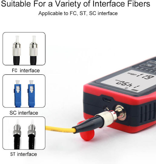 Noyafa NF-908L Tester Καλωδίων Οπτικής Ίνας RJ45 / USB