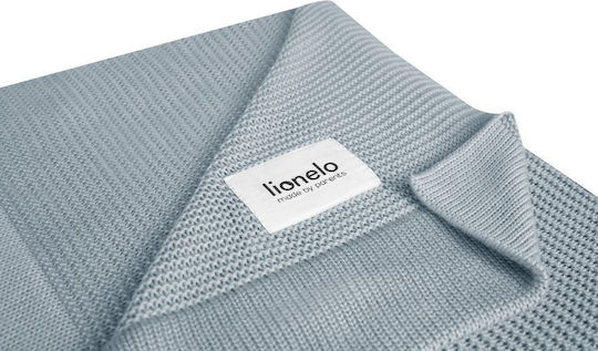 Lionelo Blanket Nursery Swaddling Blankets Bamboo Gray Gray 75x100cm