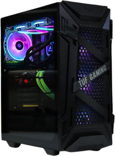 Vengeance Legend-V93 ASUS Edition Gaming Desktop PC (Ryzen 5-7600/32GB DDR5/1TB SSD/Radeon RX 7700 XT/No OS)