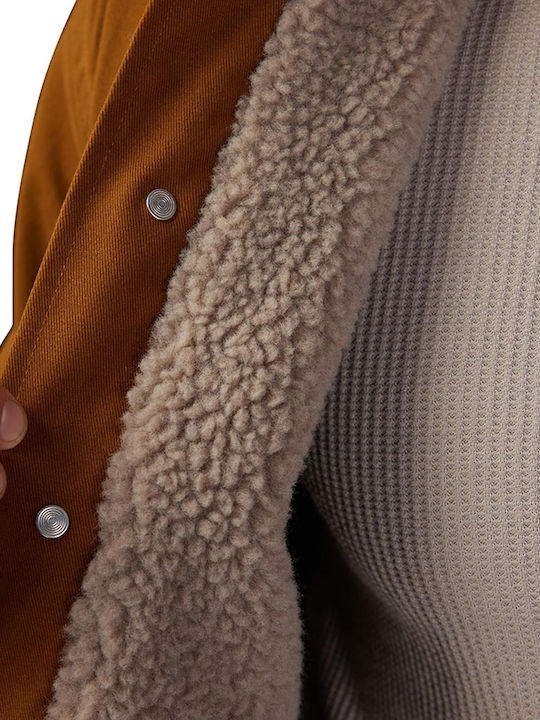 Source Men's Cardigan Brown