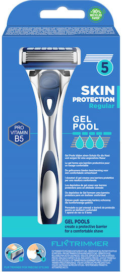 Wilkinson Sword Ξυραφάκι με Ανταλλακτική Κεφαλή 5 Λεπίδων & Λιπαντική Ταινία