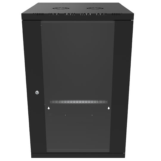 Canovate Επιτοίχια Καμπίνα Rack 21U 60x65cm Μαύρο WS3D-9-216HA