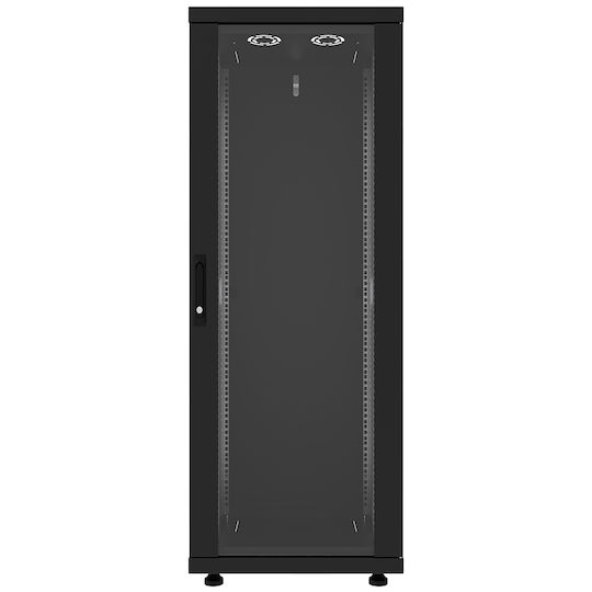 Canovate Επιδαπέδια Καμπίνα Rack 32U 60x80cm Μαύρο CSN-U-9-3268A