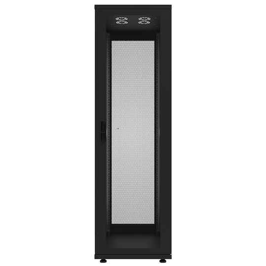 Canovate ECO Boden Rack-Schrank 42U 60x100cm Schwarz CSS-U-9-4260A