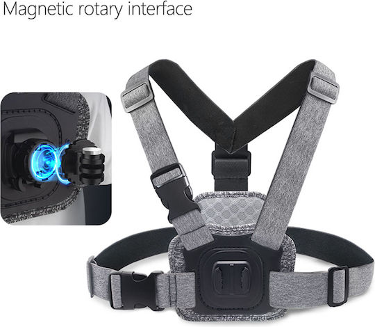Techsuit Mount For Camera With Chest Prindere - (jx-002) - Gray 5949419000278 KF2313347 for GoPro