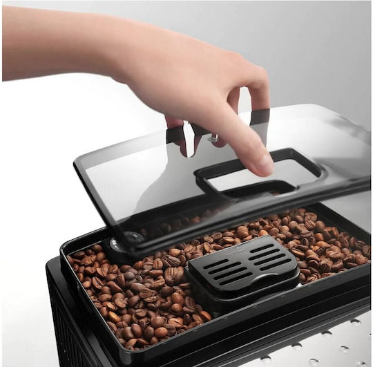 De'Longhi Magnifica S Αυτόματη Μηχανή Espresso 1450W Πίεσης 15bar με Μύλο Άλεσης Μαύρη