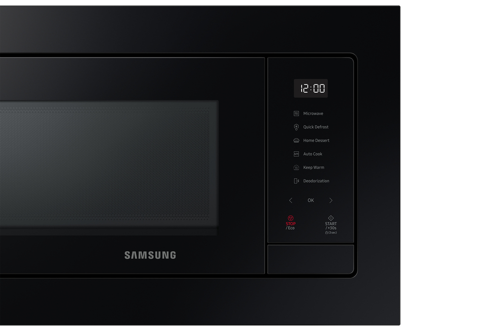 Samsung MS23A7318AK Four à micro-ondes encastrable cm. 49 - verre