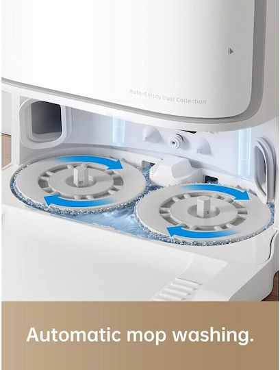 Dreame L10 Ultra Robot Vacuum Cleaner with Laser Mapping and 5300Pa Suction Power White