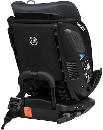 Lionelo Bastiaan RWF Baby Car Seat i-Size with Isofix Gray Stone 0-36 kg