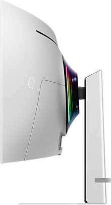 Samsung Odyssey G9 G93SC Ultrawide OLED HDR Curved Gaming Monitor 49" 5120x1440 240Hz with Response Time 0.03ms GTG Silver