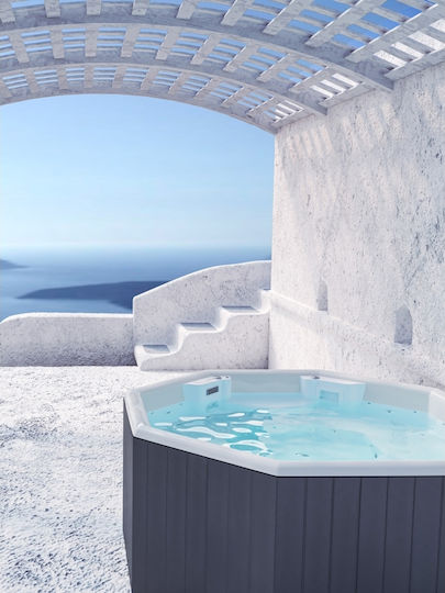 Sanitec Medusa Spa Вана Акрил с хидромасаж 195x195см
