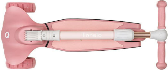 Lionelo Kids Scooter Foldable Timmy 3-Wheel Pink