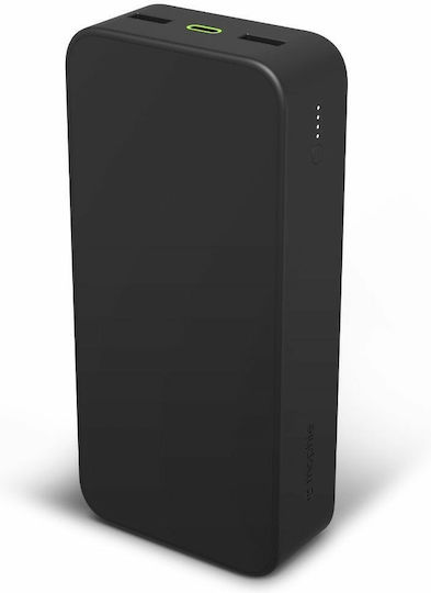 Mophie Powerstation 2023 20000mAh 20W με Θύρα USB-A και Θύρα USB-C Power Delivery Μαύρο