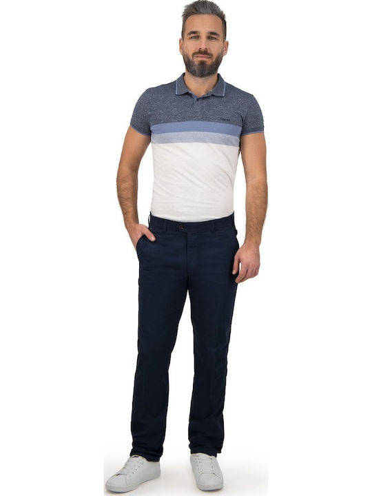 Men's Trousers Chinos Blue
