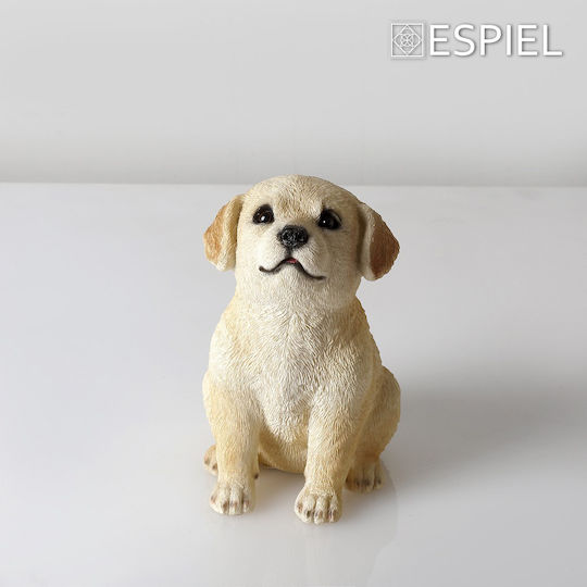 Espiel Dekorativ Hund aus Polyresin Golden Retriever 13x16.8x20.5cm 1Stück