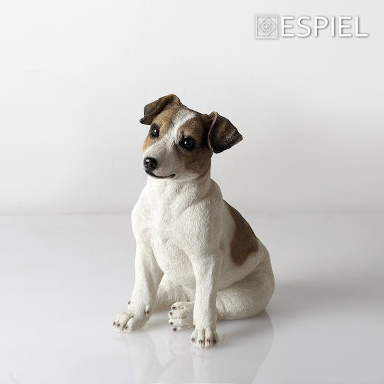 Espiel Διακοσμητικό Σκυλάκι Πολυρητίνης Jack Russell 16.5x25x27.2cm Espiel Διακοσμητικό Σκυλάκι Πολυρητίνης Jack Russell 16.5x25x27.2cm