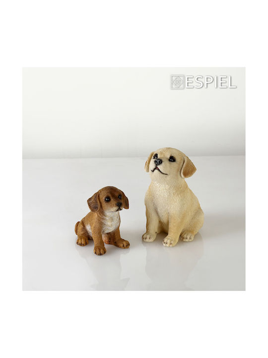Espiel Dekorativ Hund aus Polyresin Golden Retriever 13x16.8x20.5cm 1Stück