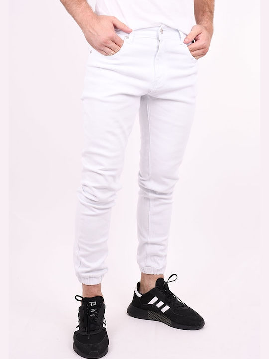 Yes Design Men's Jeans Pants White