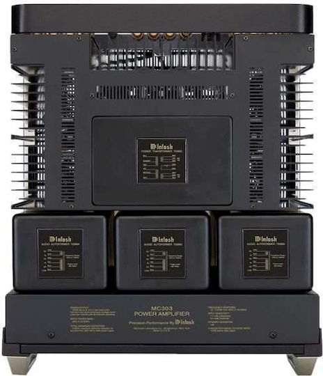 McIntosh MC303 Λαμπάτος Τελικός Ενισχυτής Hi-Fi Stereo 18206 Μαύρος