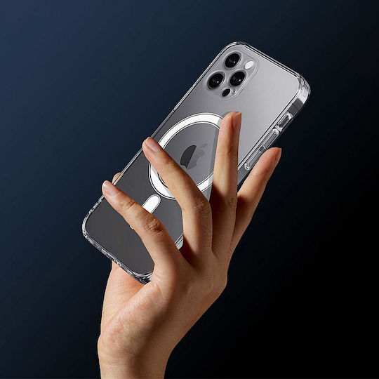 iSelf Mag Back Cover Σιλικόνης Μαγνητικό Διάφανο (iPhone 15 Pro)