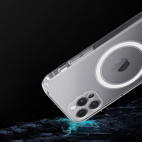 iSelf Mag Back Cover Σιλικόνης Μαγνητικό Διάφανο (iPhone 15 Pro)