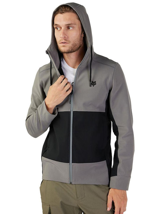 Pit Winter Jacket Softshell Waterproof and Windproof Gray