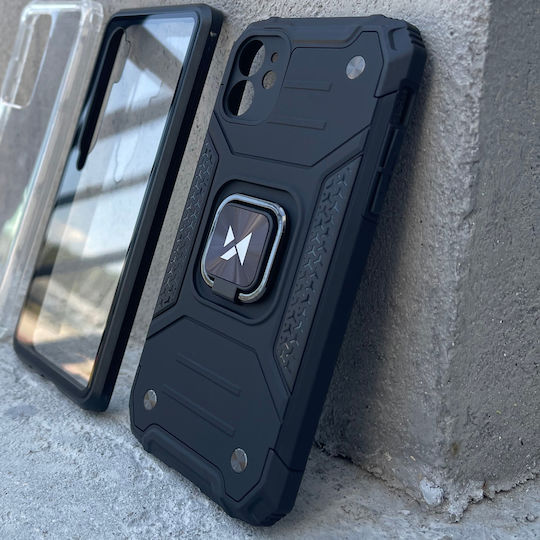 Wozinsky Ring Armor Umschlag Rückseite Kunststoff Rosa (iPhone 13 Mini)