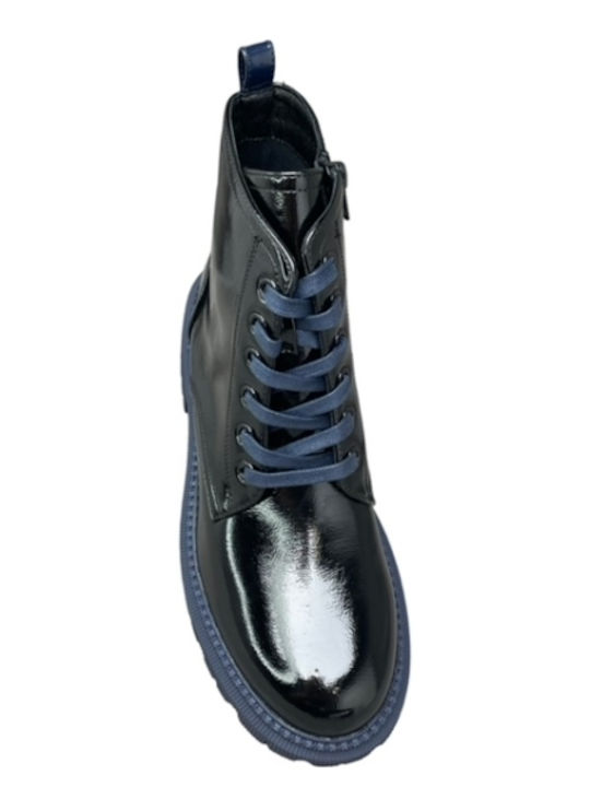Leather Women's Ankle Boots Black
