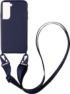 Sonique Carryhang Liquid Strap Back Cover Σιλικόνης με Λουράκι Σκούρο Πράσινο (Galaxy S22 5G)