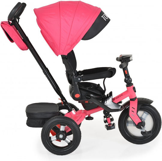 Byox Tornado Convertible with Parental Handle for 3-6 Years Pink