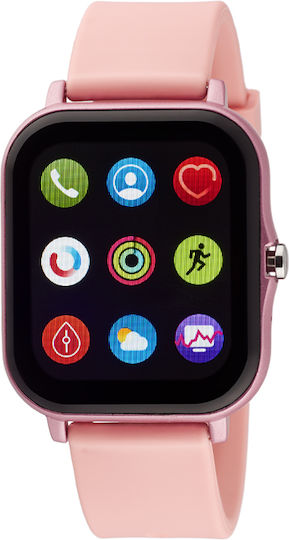 Loisir 11L75 Smartwatch με Παλμογράφο (Ροζ)