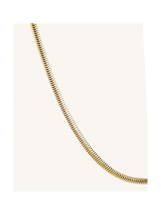 StanStefan Chain Neck Snake from Steel Gold-plated