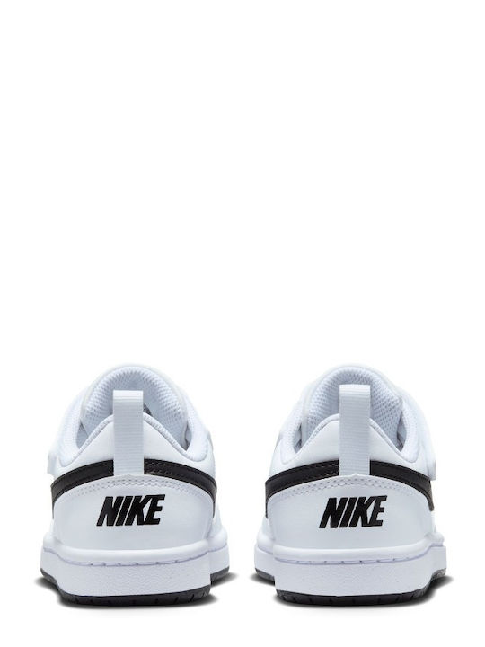 Court Borough Kinder Sneakers mit Klettverschluss Weiß