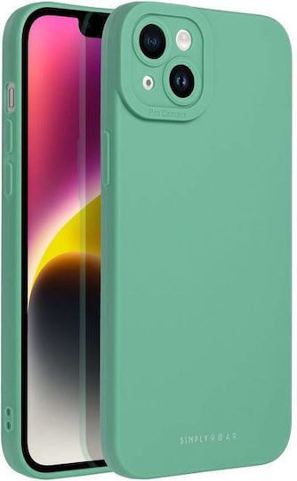 Roar Luna Back Cover Silicone Durable Magnetic Green (iPhone 15)