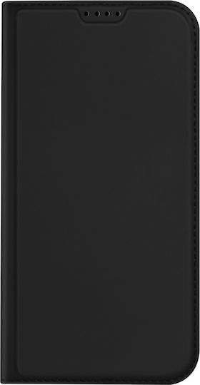 Dux Ducis Skin Pro Buchen Sie Synthetisches Leder Schwarz (iPhone 15 Pro Max)