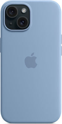 Apple Silicone Case with MagSafe Back Cover Σιλικόνης Μπλε (iPhone 15)