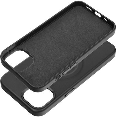 Roar Leather Back Cover Black (iPhone 15)