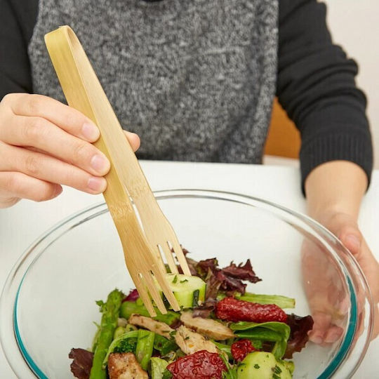 Kikkerland Pensete Salată Bambus