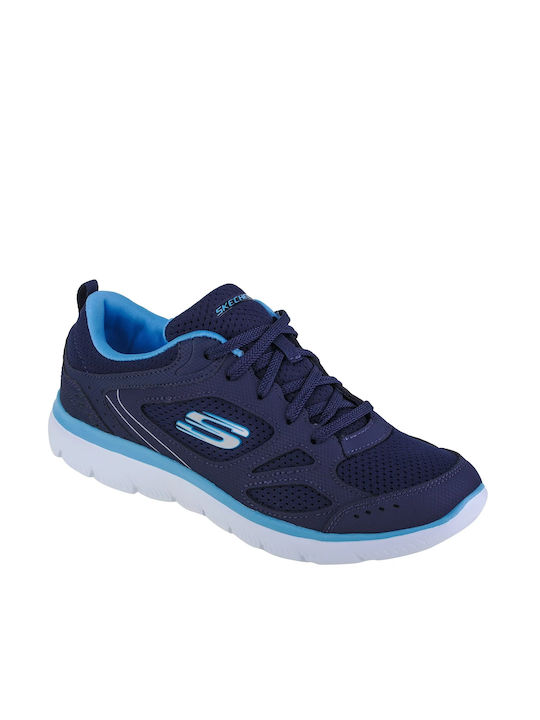 Skechers Summits Suited Sport Shoes Running Blue
